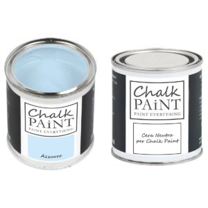 Azzurro Chalk paint e cera in offerta decora facile con paint magic