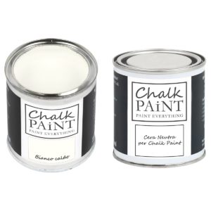 Bianco caldo Chalk paint e cera in offerta decora facile con paint magic