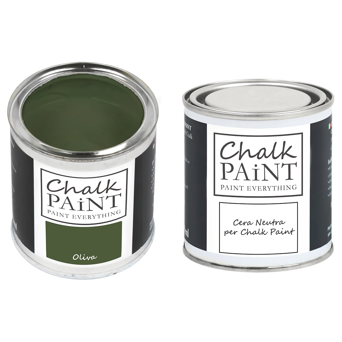 Oliva Chalk paint e cera in offerta decora facile con paint magic