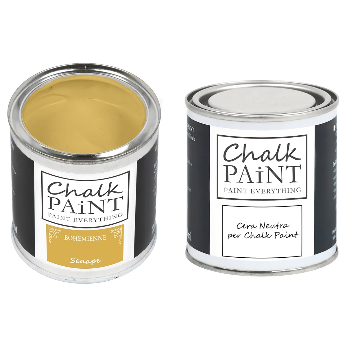 Senape Chalk paint e cera in offerta decora facile con paint magic