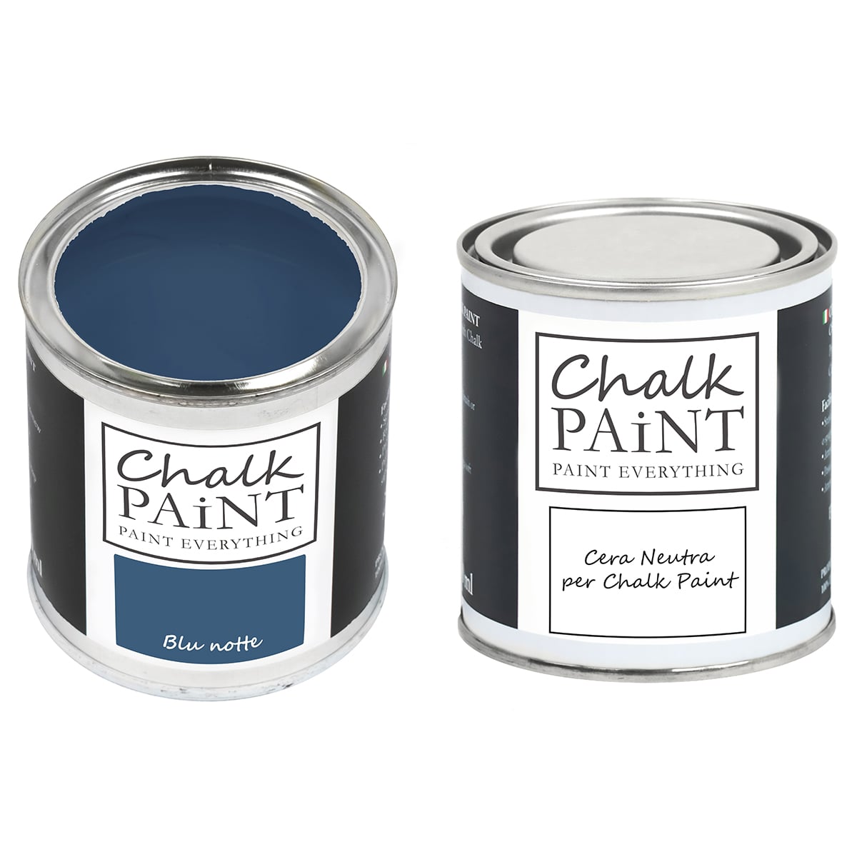Chalk Paint Blu notte + Cera Shabby